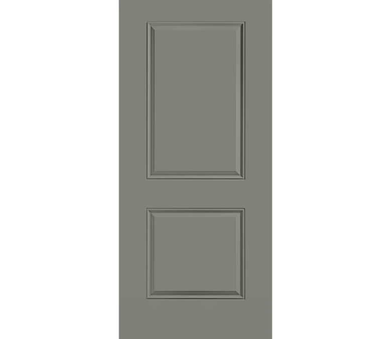 Virginia Beach 2 Panel Square Steel Entry Door