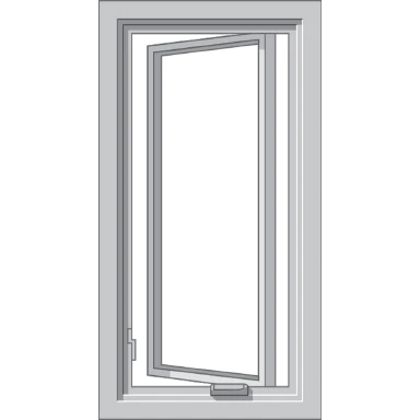 Virginia Beach Pella Hurricane Shield Series Vinyl Casement Window