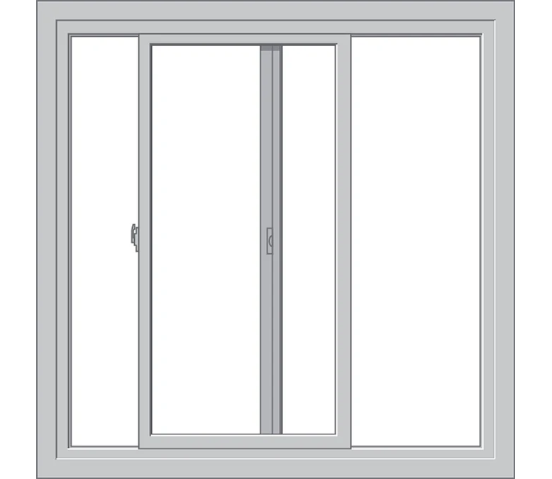 Virginia Beach Pella Hurricane Shield Series Vinyl Sliding Window